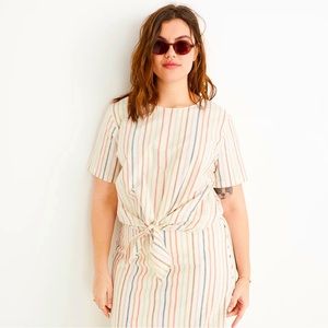 Madewell boxy stripe top